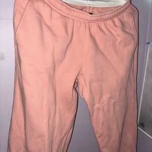 wild fable Peach-Color Fleece Joggers